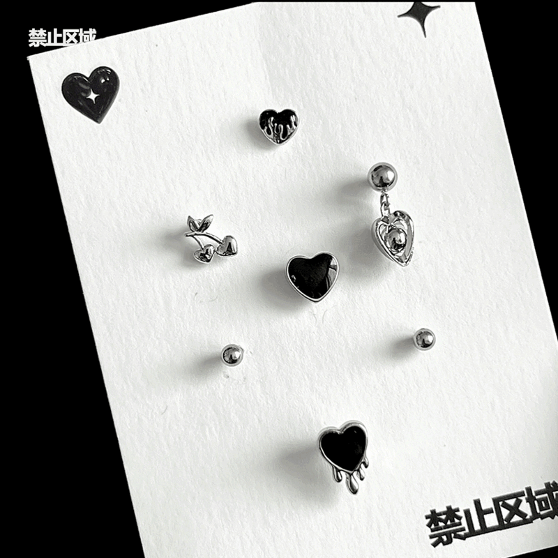 ★[set design] black melting heart★